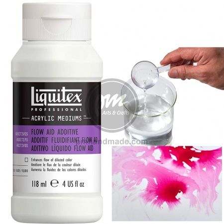 Phụ gia pha loãng màu acrylic - Liquitex flow aid 118ml, Liquitex