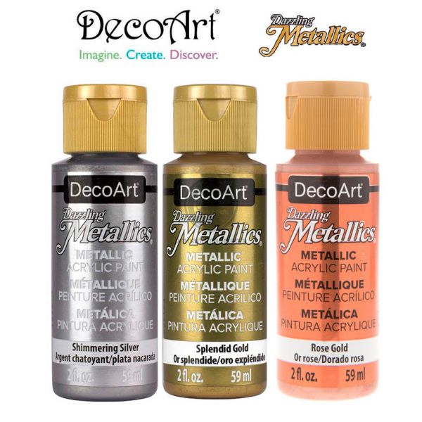 Màu metallic DecoArt, màu nhũ