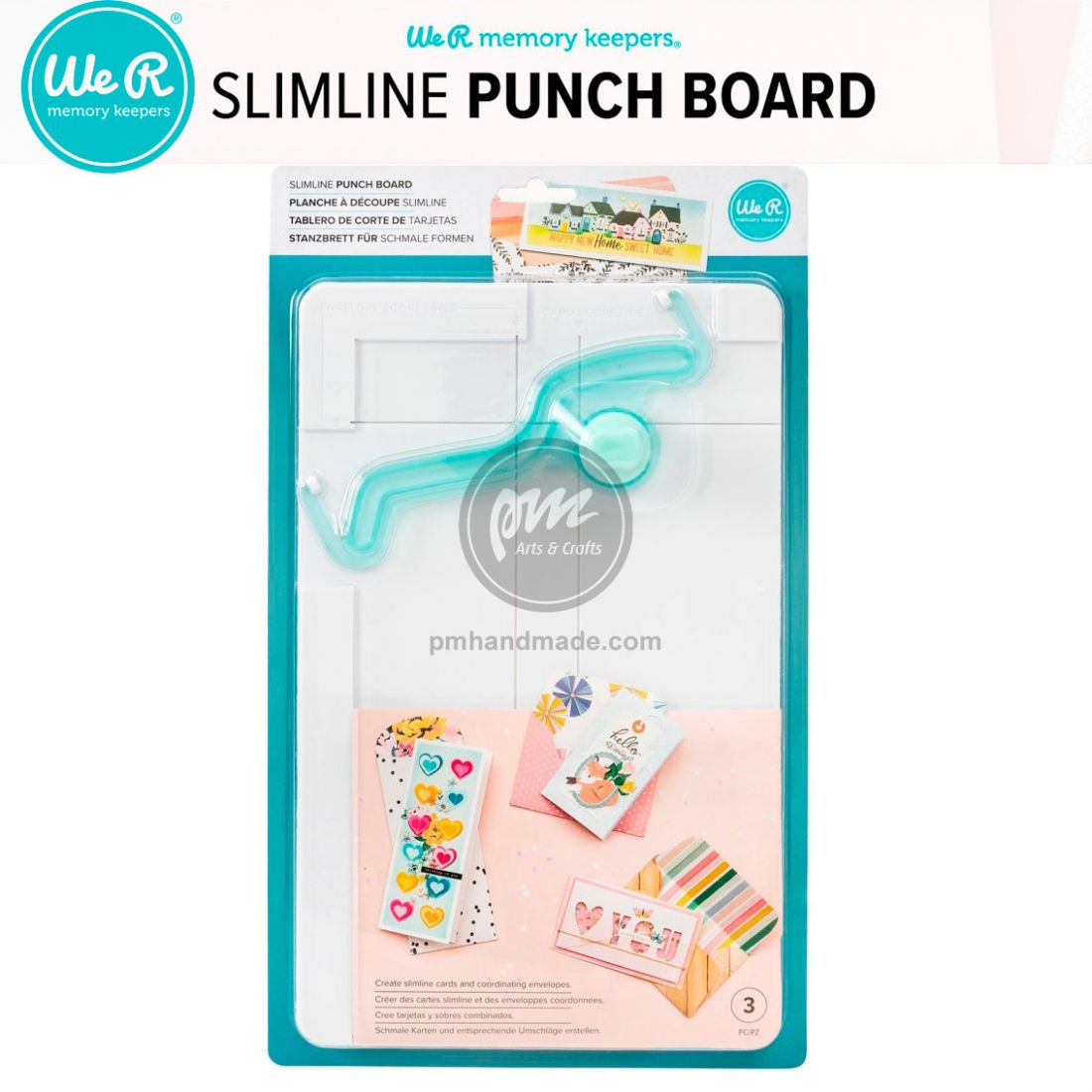 We R Memory Keepers Card Punch Board- Slimline
