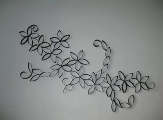 Làm hoa handmade từ lõi giấy vệ sinh